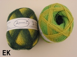 Kauni colourway EK